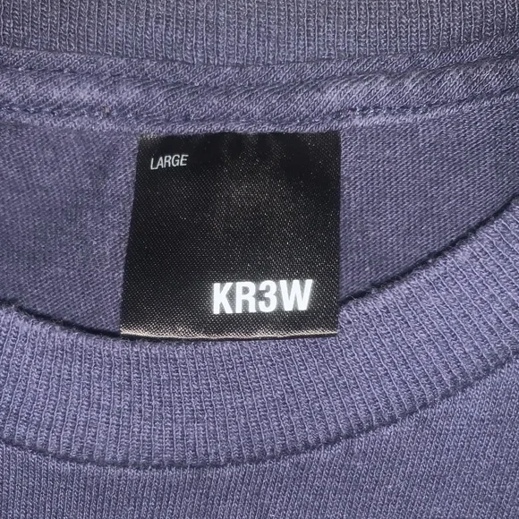 KR3W original denim apparel graphic T-shirt. - Picture 4 of 4